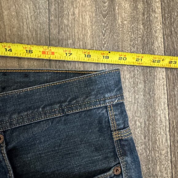 VTG Encye Jeans Men's 40 Dark Wash Embroidered Baggy Skater Hip Hop Rap Y2K 00s - Picture 9 of 12